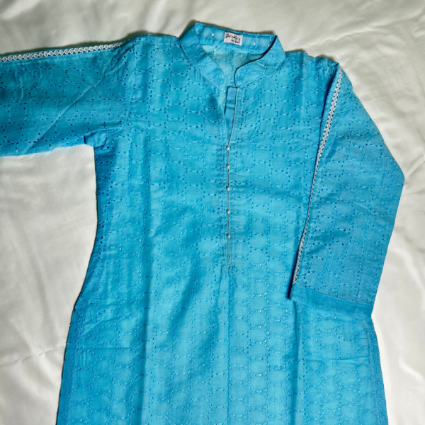 light blue kurti