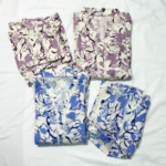 purple viscose cotton kurti