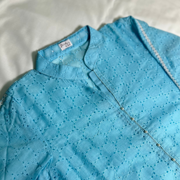 light blue kurti