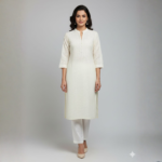 off white kurti