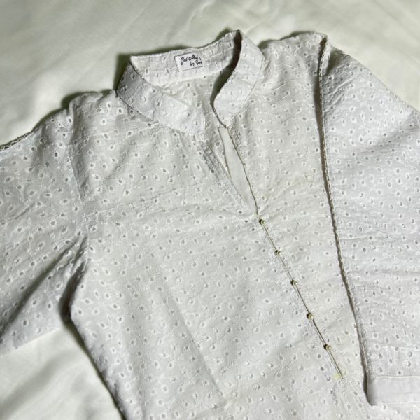 white kurti