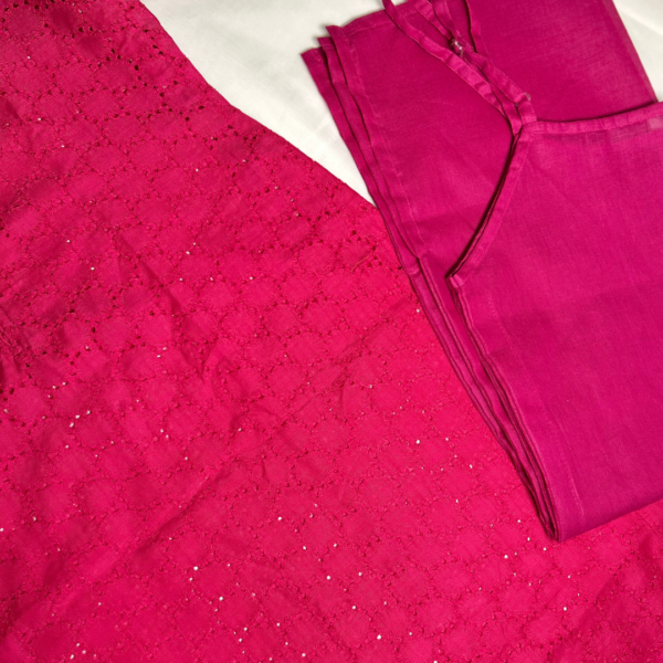 magenta kurti