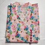 pastel pink kurti