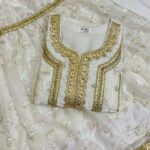 white sharara suit set